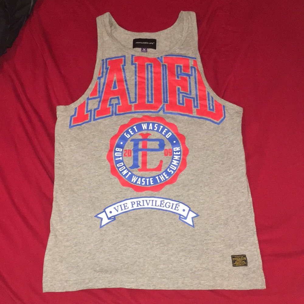 Privileged Life Tank Top.